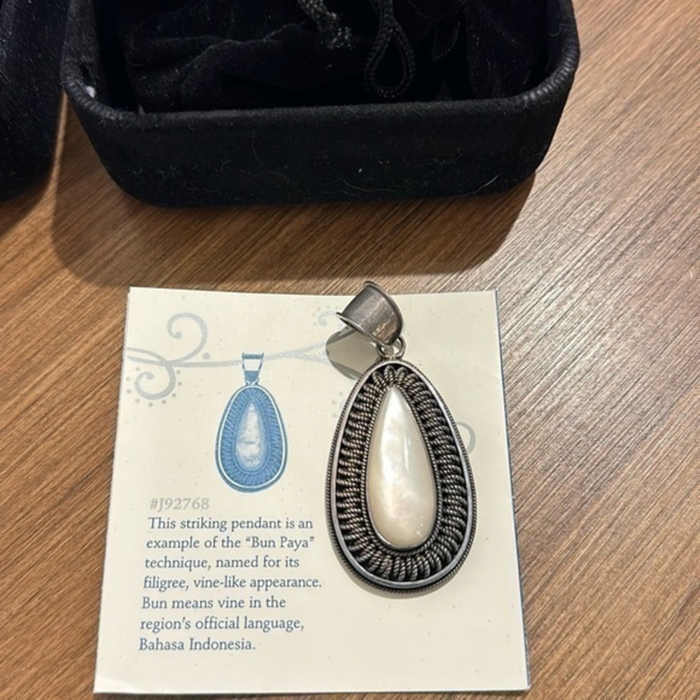 Handcrafted pendant collection from Indonesia